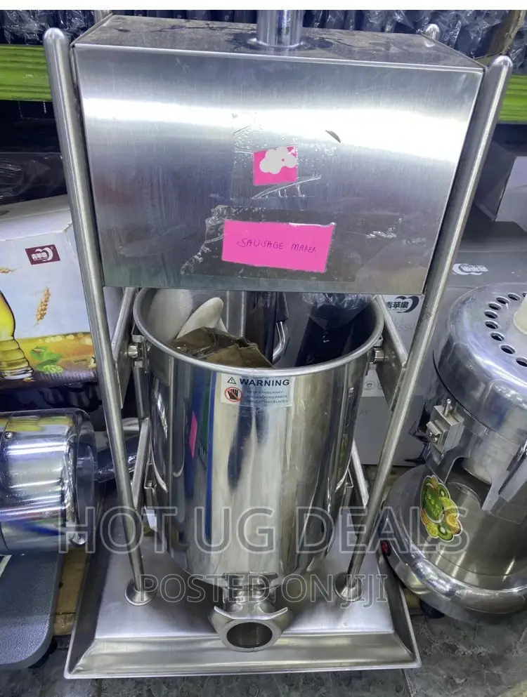 5L Sausage Maker Sausage Stuffer Machine- Silver