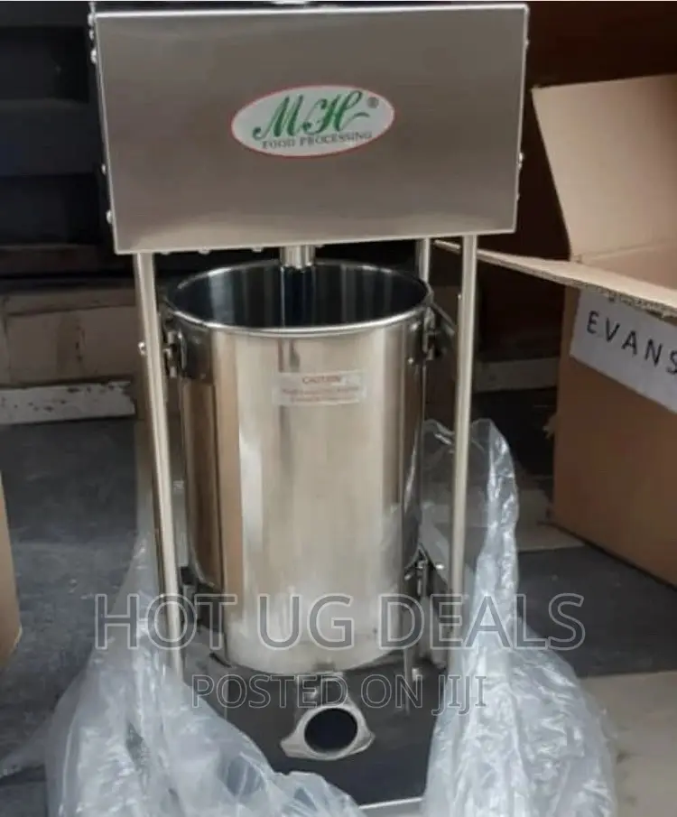 5L Sausage Maker Sausage Stuffer Machine- Silver