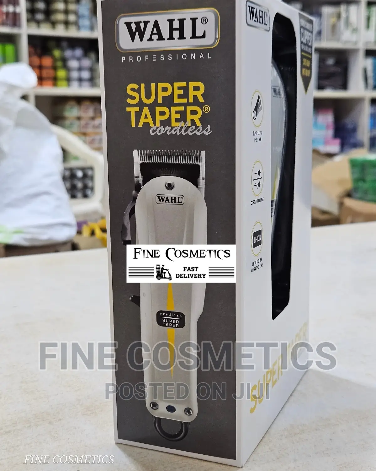 Original WAHL Cordless Super Taper Salon Rechargable Clipper