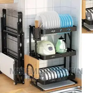 Kitchen 3 Layer Dish Rack Organizer