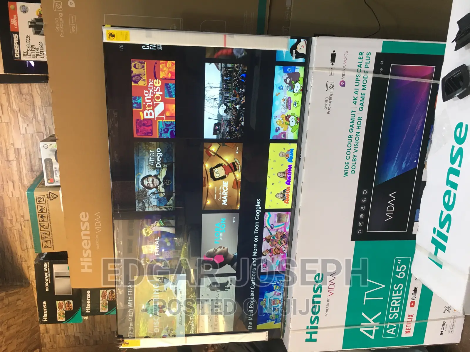 65 Inches Smart Tv Brand New