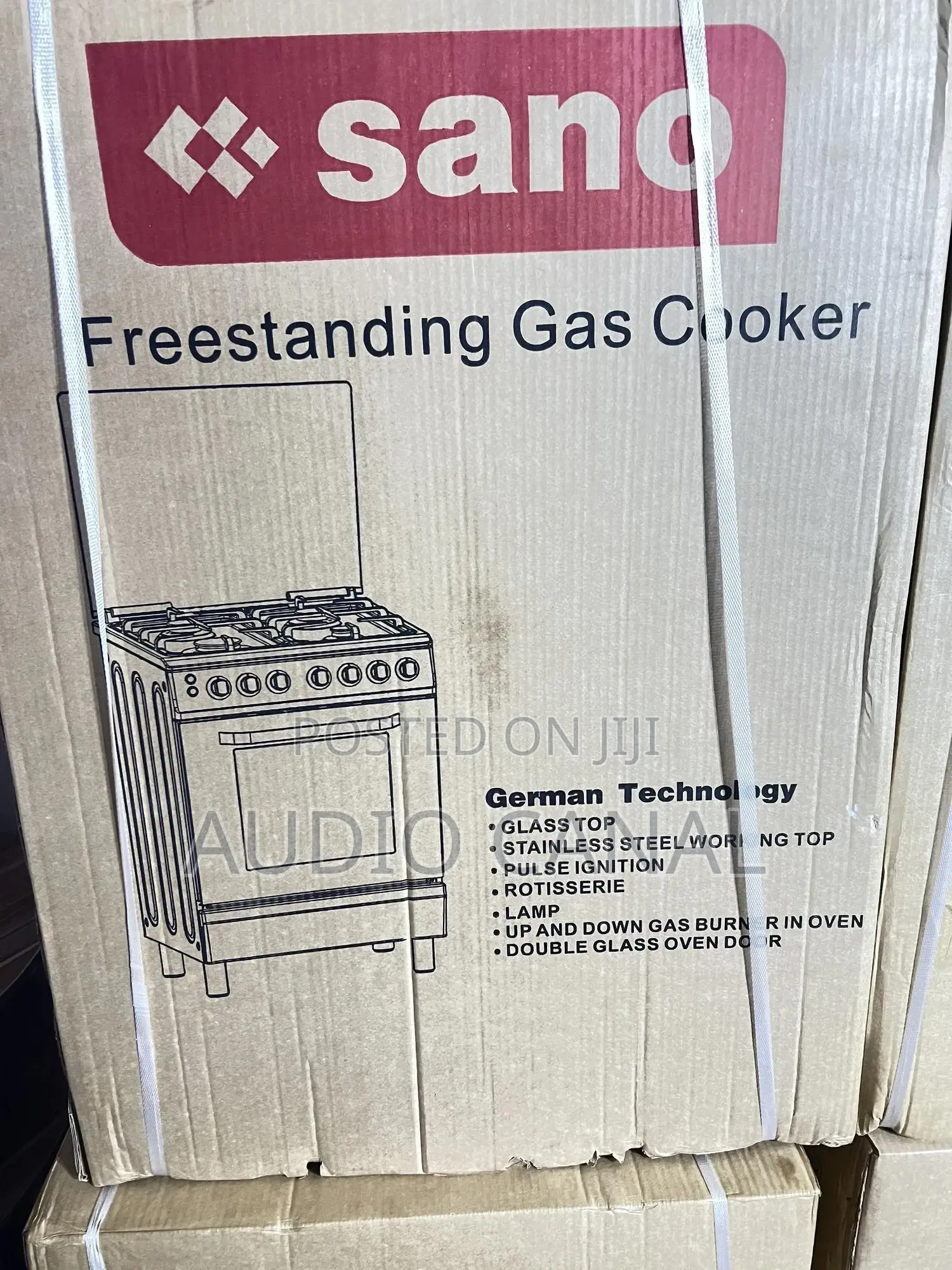 Sano Free Standing Gas Cooker