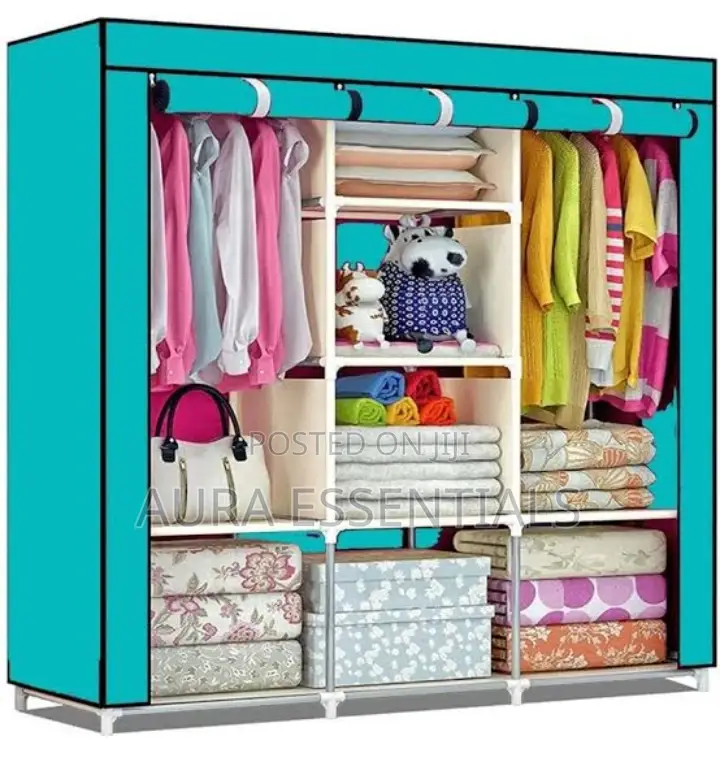 Dustproof 3 Colums Wardrobe