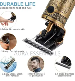 Zero Gapped Professional Hair Trimmer