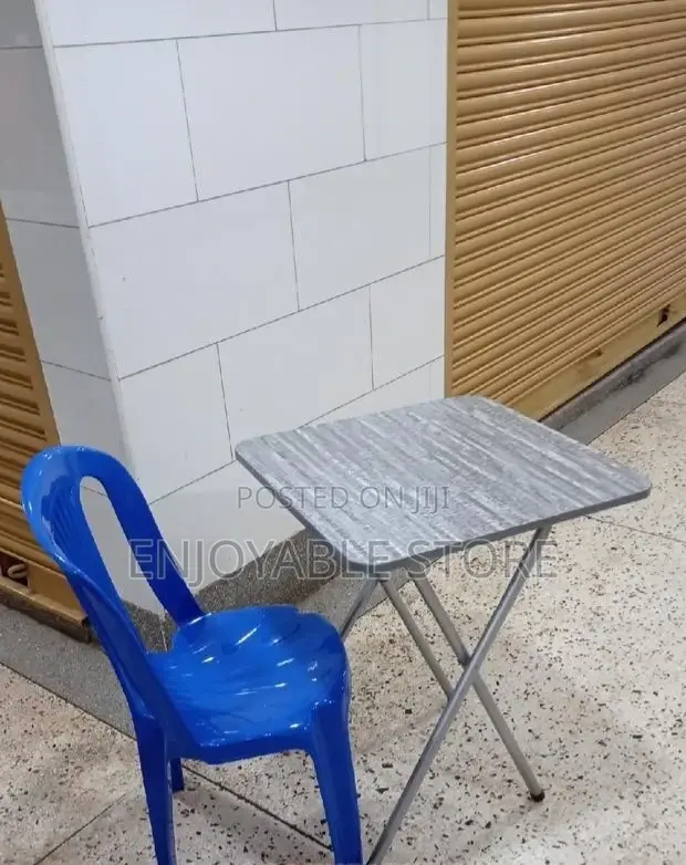 Reading Plastic Chairs and Table