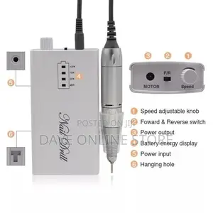Rechargeable Portable Nail Drill