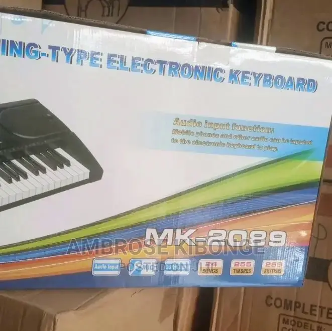 Excellent Quality MK-2089 Portable 61key Electronic Keyboard