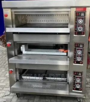 Commercial Baking Electric Oven With 3 Deck And 6 Trays