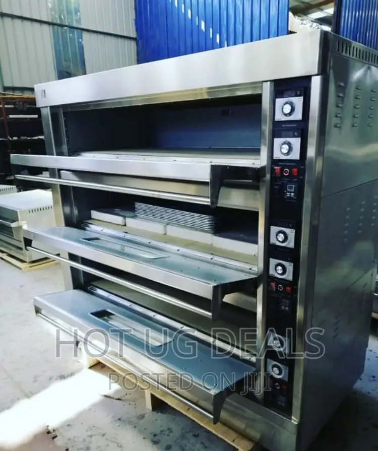 Commercial Baking Electric Oven With 3 Deck And 6 Trays
