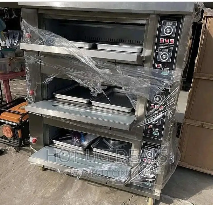 Commercial Baking Electric Oven With 3 Deck And 6 Trays