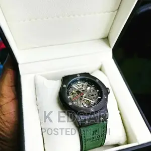 Automatic, Mechanical Blue Hublot Watch