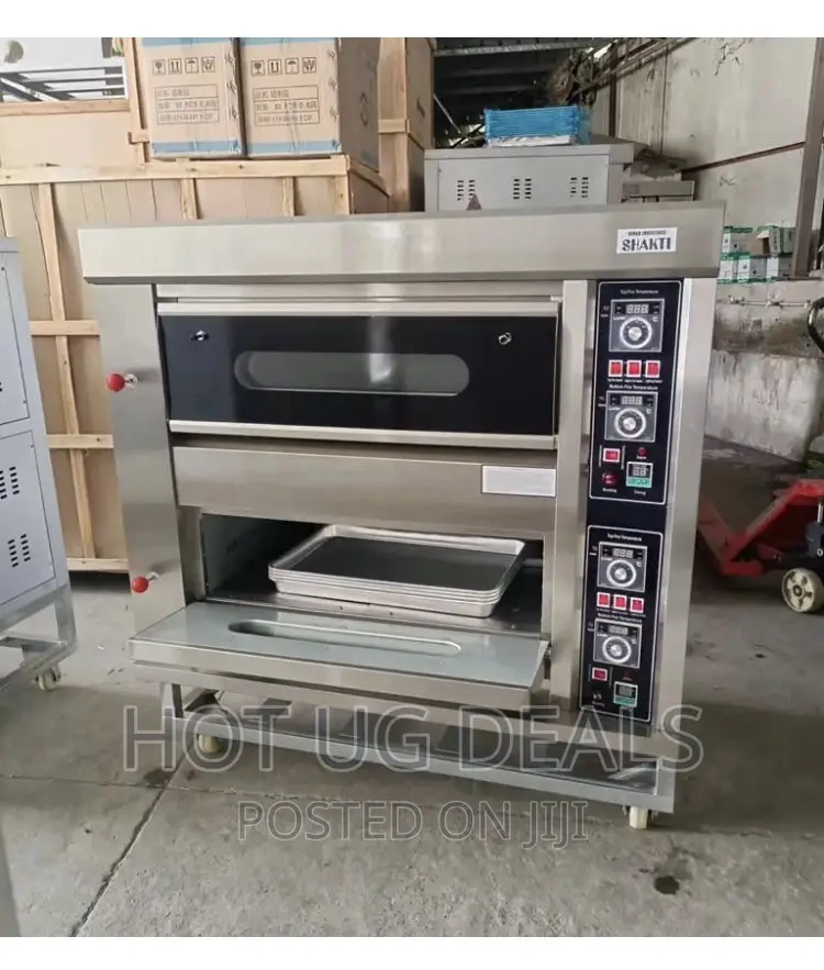 Commercial Electric Freestanding 2 Chamber Oven- Stainless