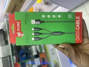 3 in 1 Pure Data Cable