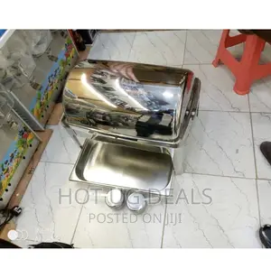 9L Single Roll Top Chafing Dish Glass Buffet Food Warmers