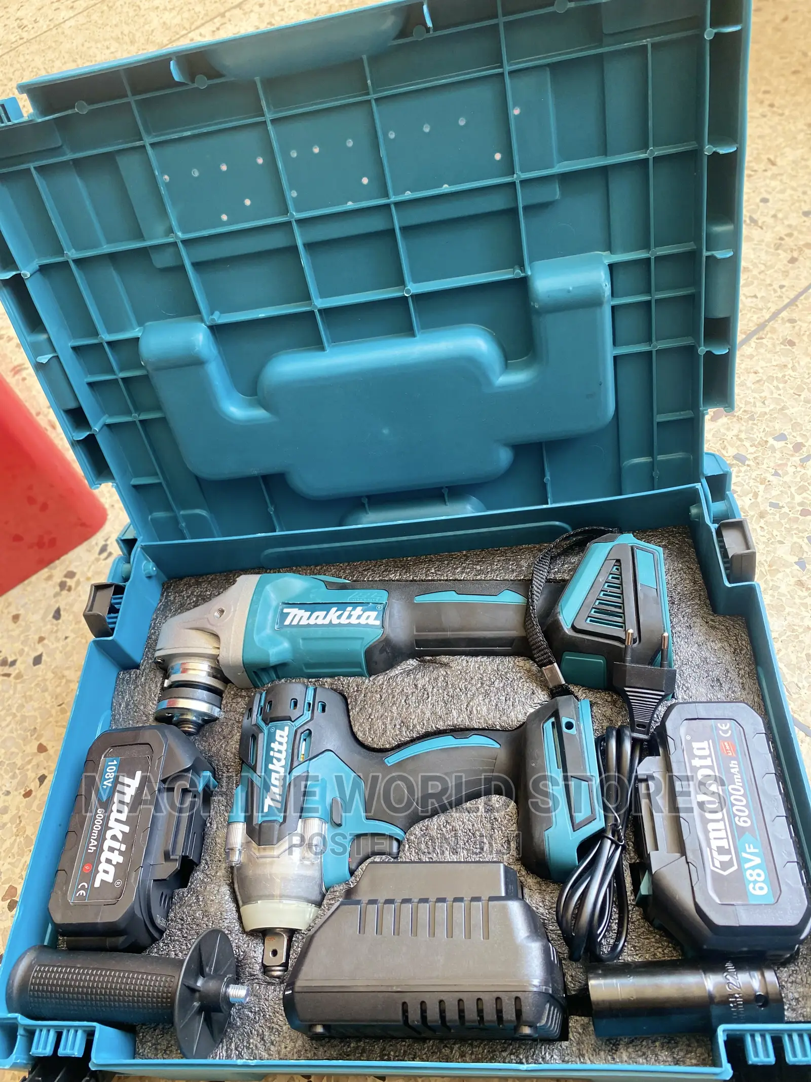 Cordless Drill and Wrench Set