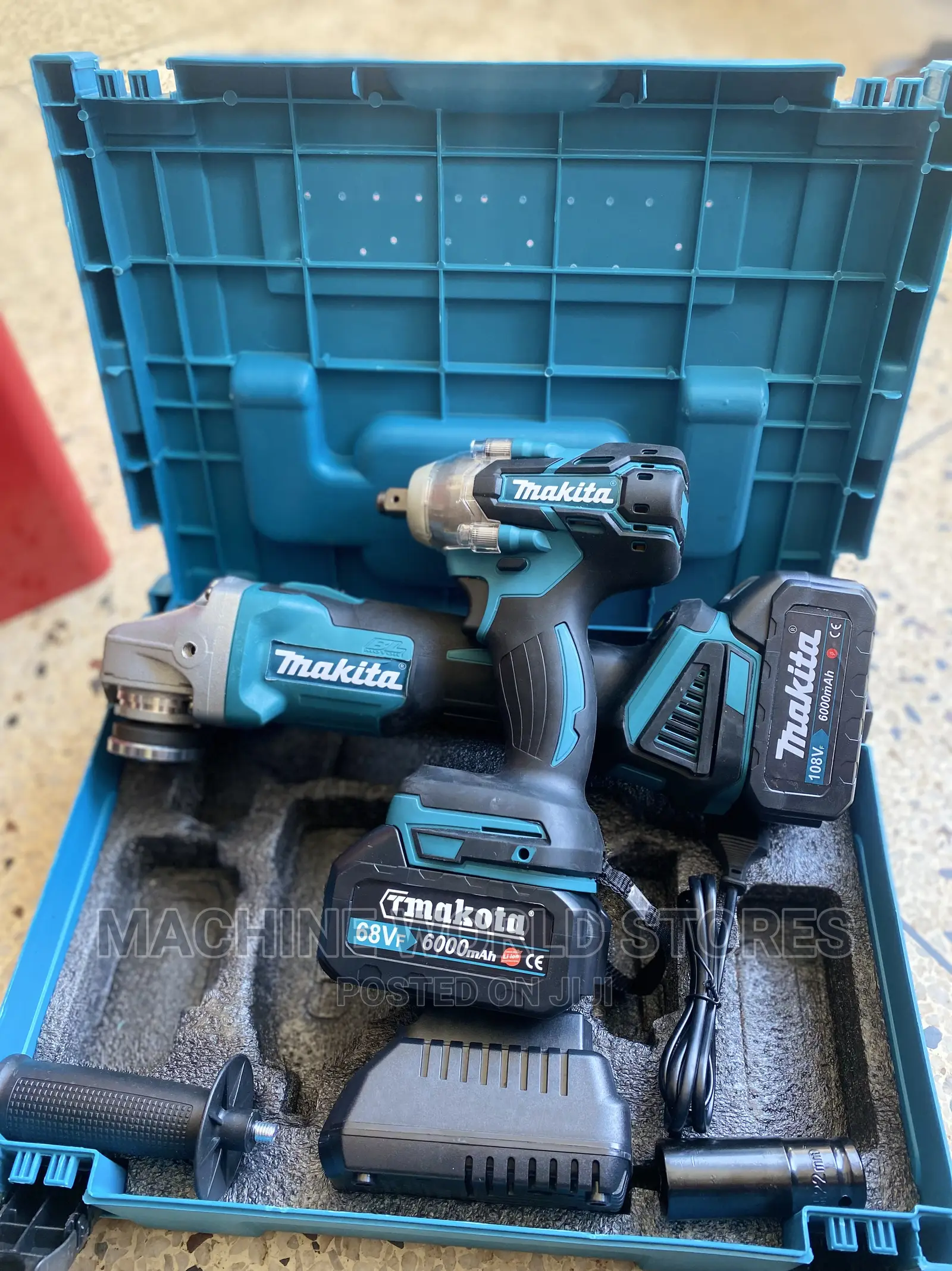 Cordless Drill and Wrench Set