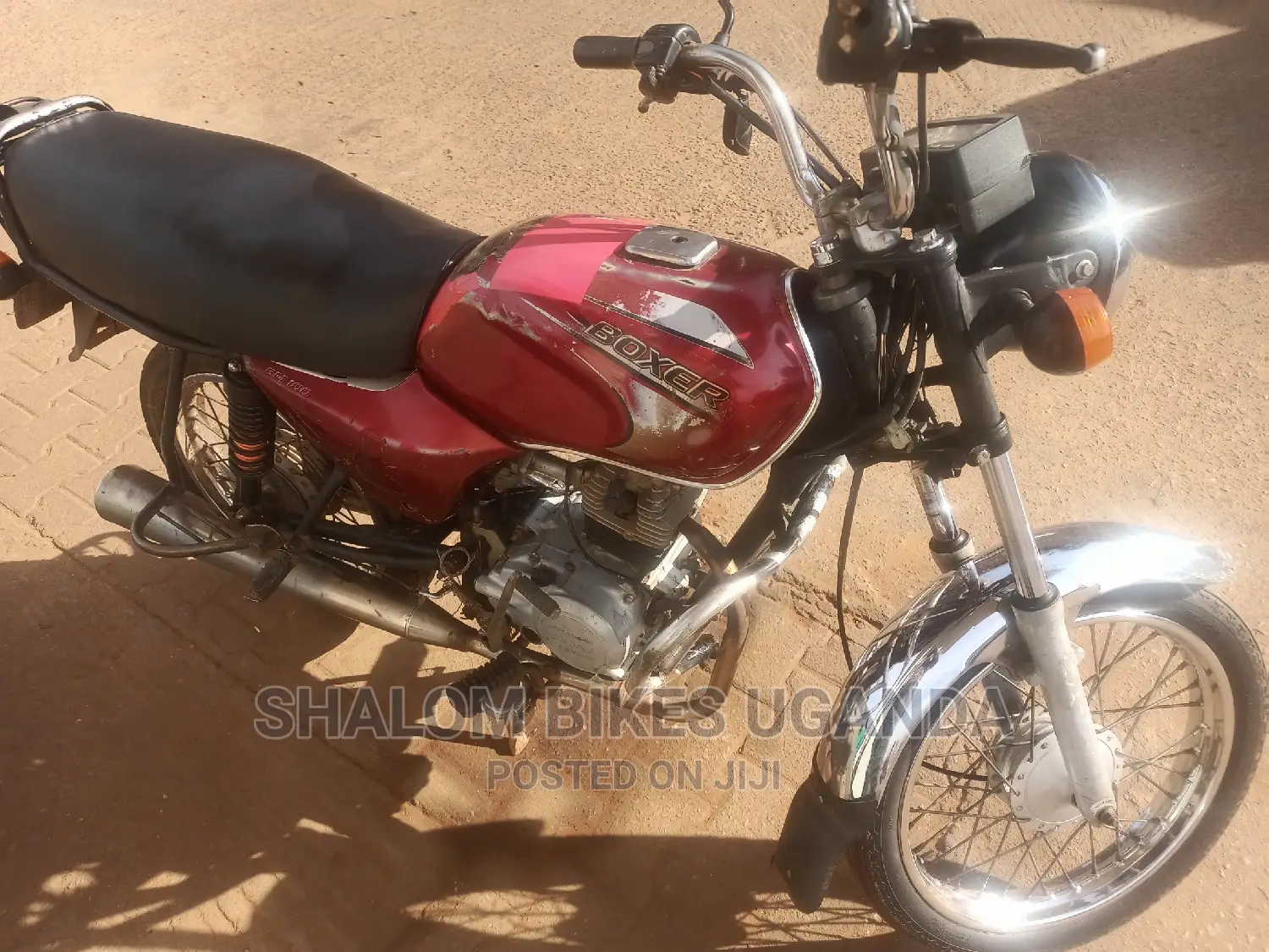 Bajaj Boxer 2016 Red