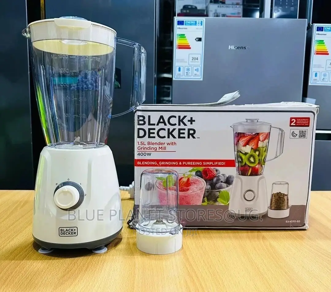 BLACK + DECKER 2-in-1 \\ 1.5L Blenders \\ 400w \\ BX4030-B5
