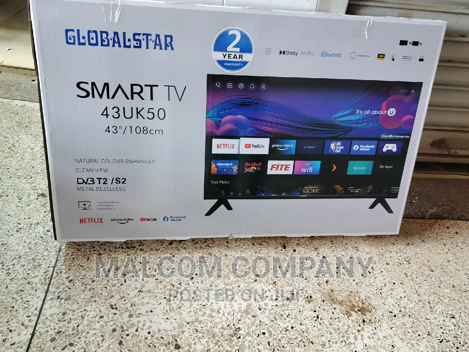Global Star Smart 43 Inch TV.