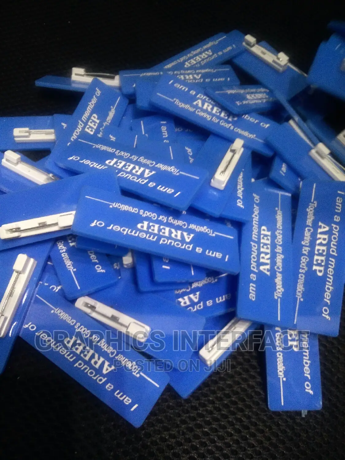 T-Shirt Tags, Identity Cards String Ids for Companies, Organization