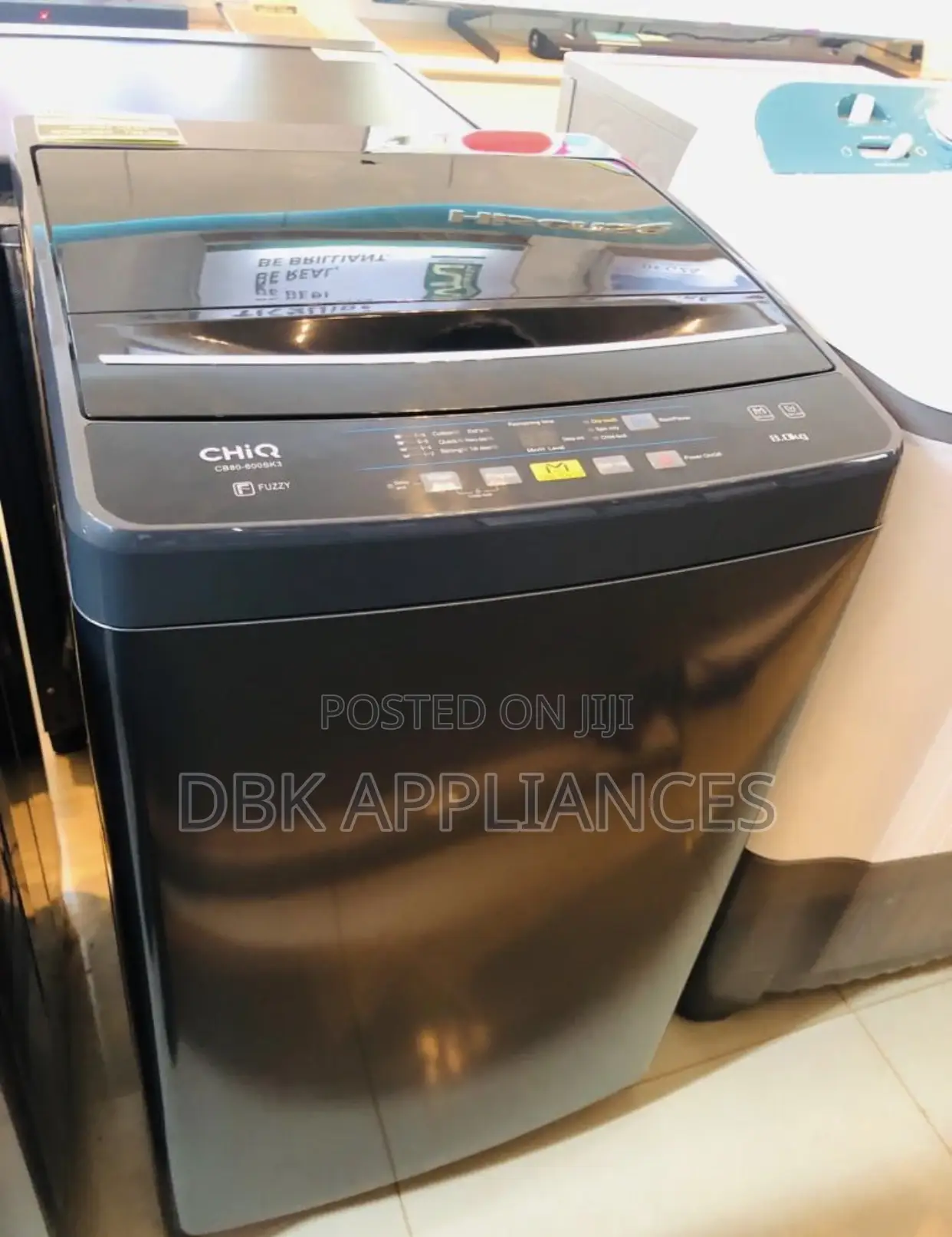 Chiq 8kgs Top Loader Washing Machine