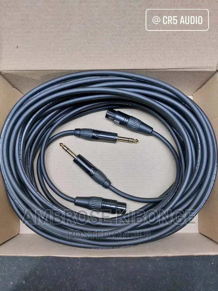 Premium Performance XLR to Male Microphone Cable From 5mitre