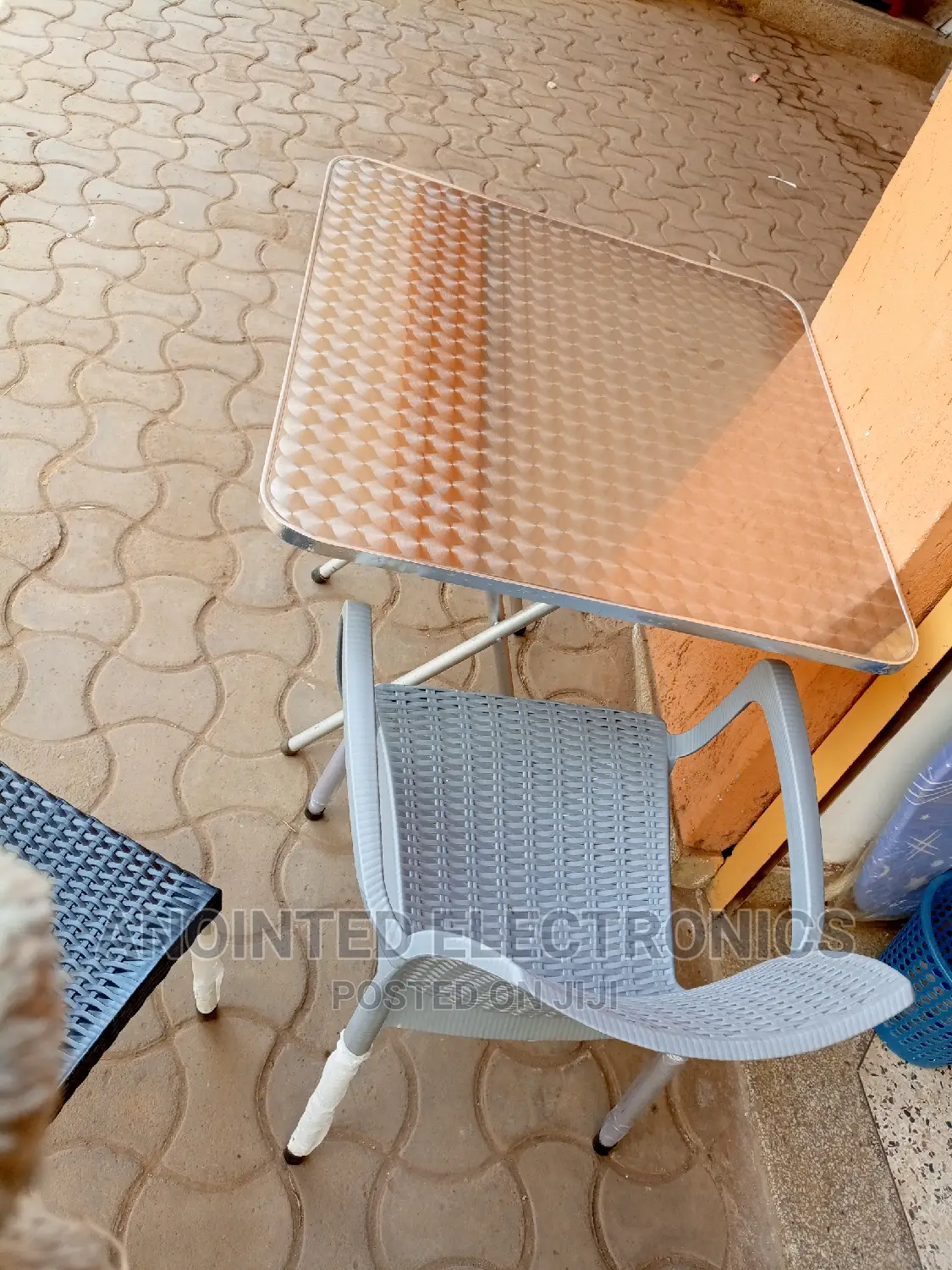 Table and a Chair