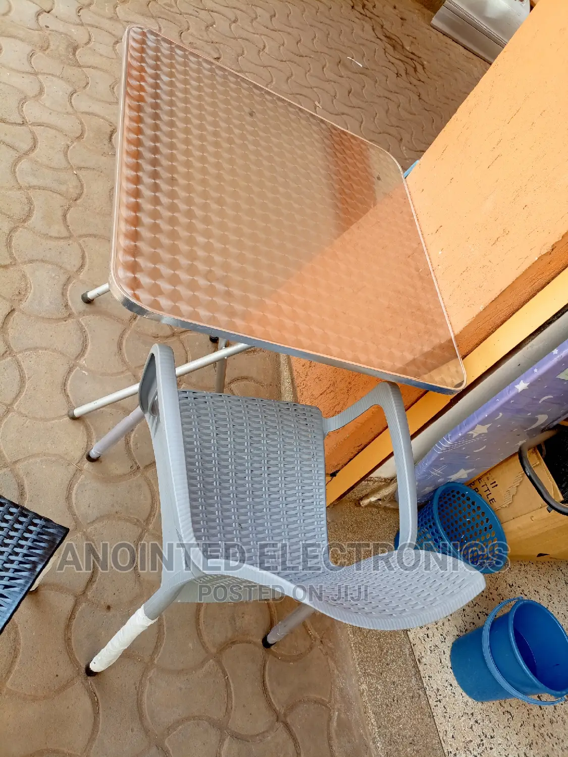 Table and a Chair