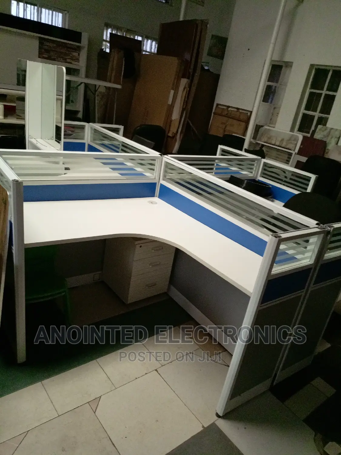 Working Station of Four People