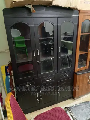 Black Cupboard Three Doors