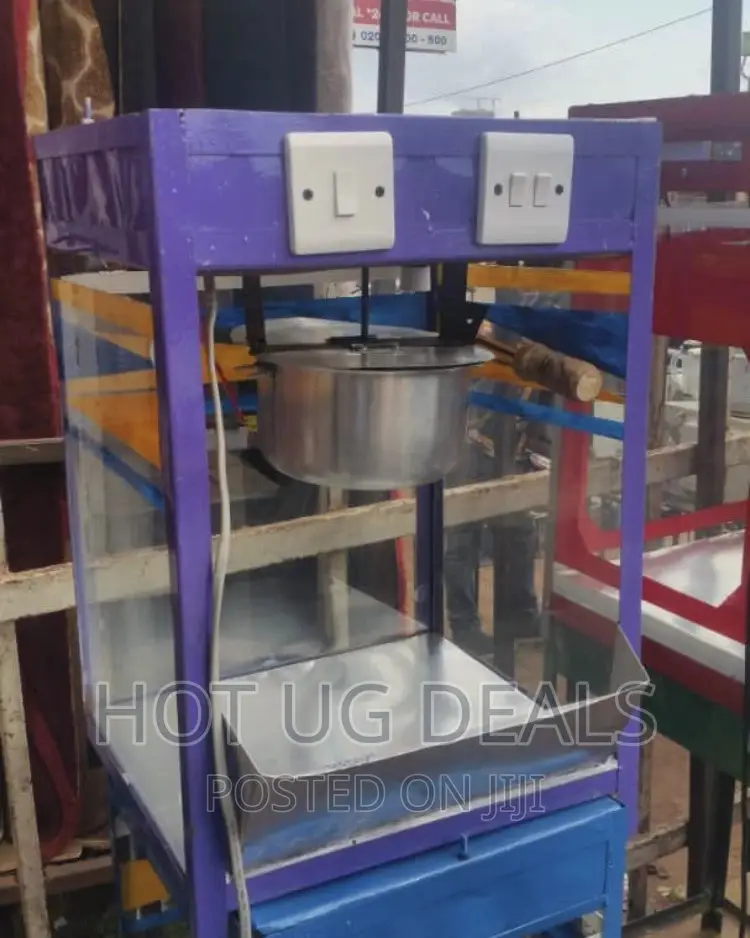 It’S Locally Professional Popcorn Machine-Blue May Vary