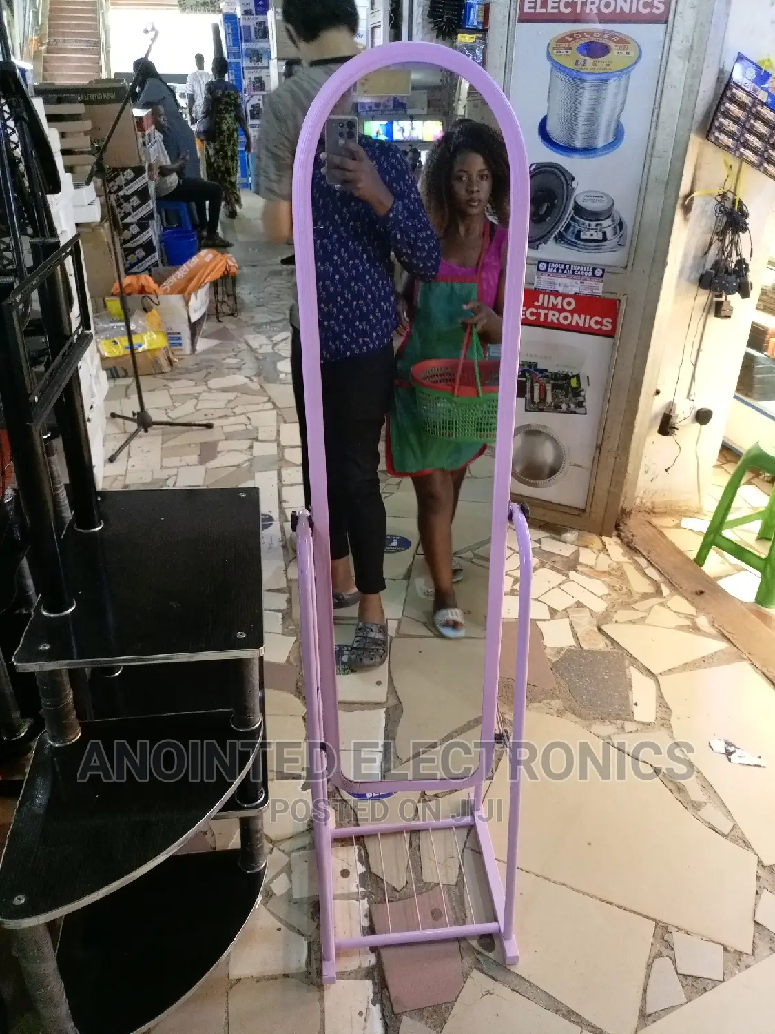 Dressing Mirror Pink