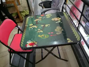 Foldable Reading Table With a Chair