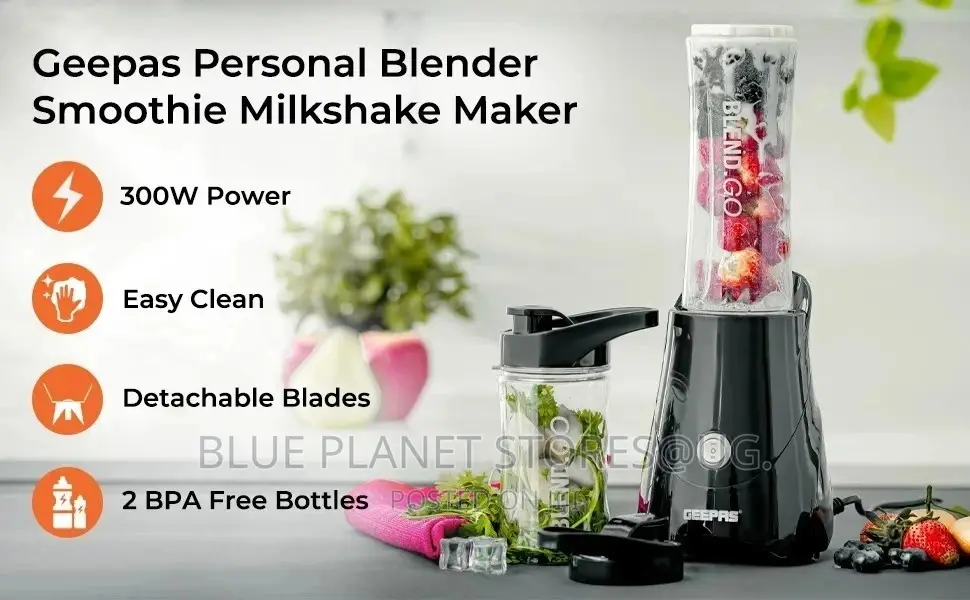 GEEPAS 570ml + 400ml Personal Blenders \\ 300w \\ GSB44075