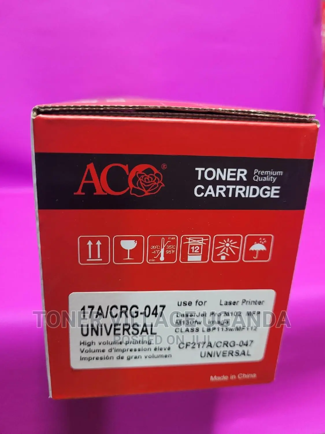 Hp 17A Toner Cartridge for Use in M102a M102w M130a Etc