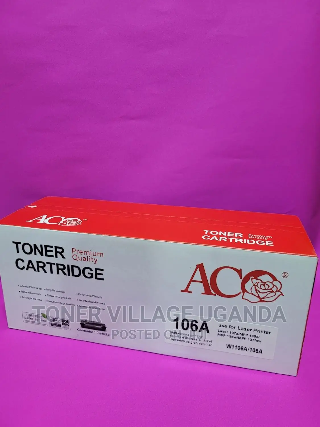 Hp 106A Toner Cartridge for Use in Hp 135a 135w 107a 107w