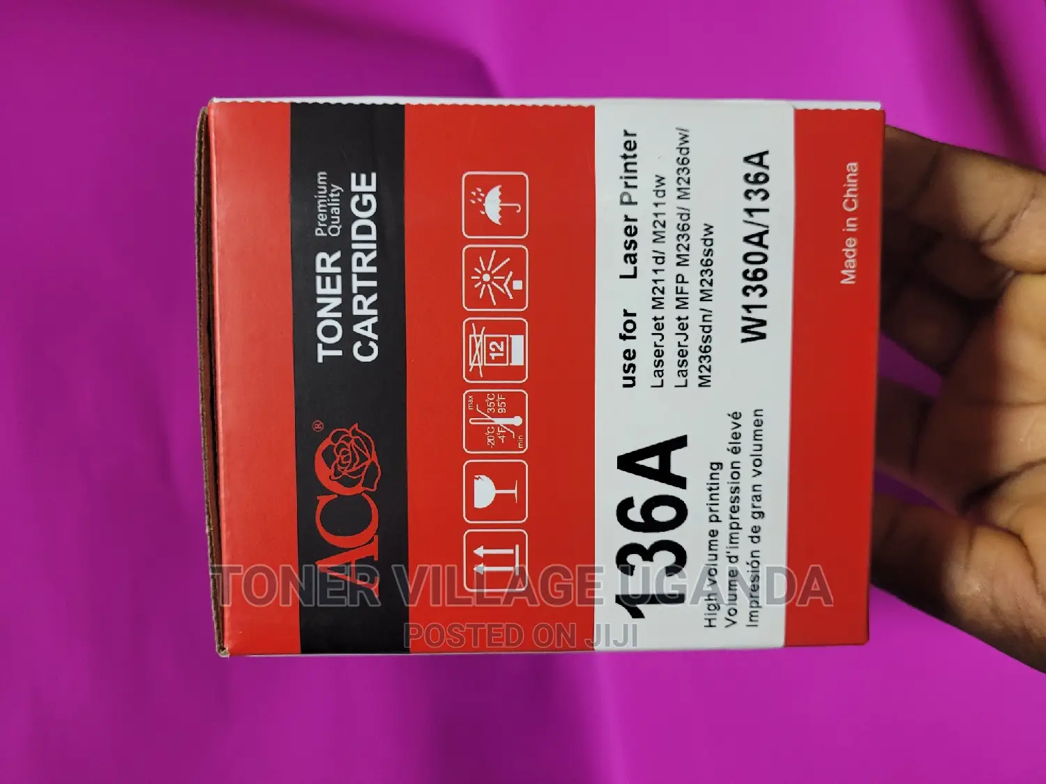 Hp 136A Toner Cartridge for Use in Hp M221d M221dw M236d Etc