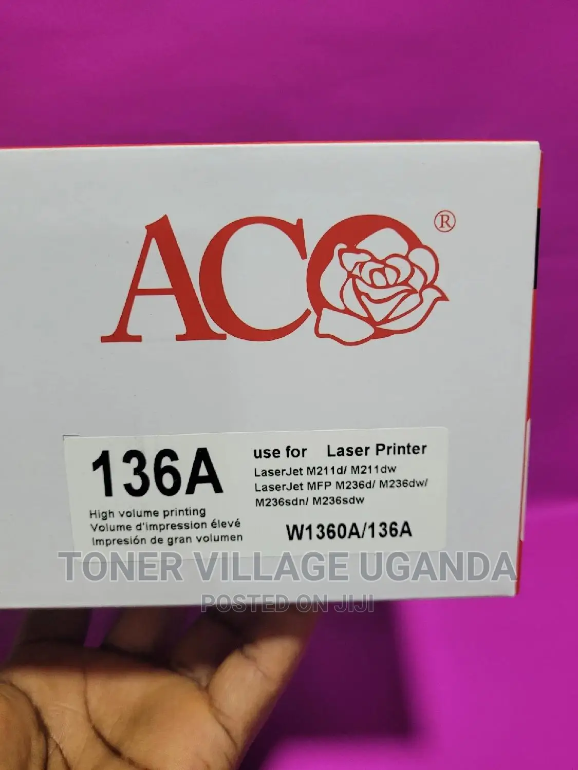 Hp 136A Toner Cartridge for Use in Hp M221d M236sdw M236d
