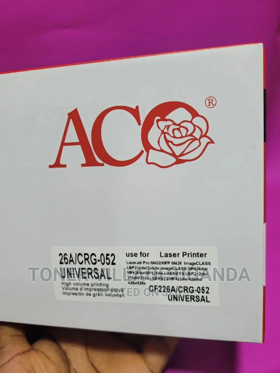 Hp 26A Toner Cartridge Foruse in Hp M402 M426 Image Class