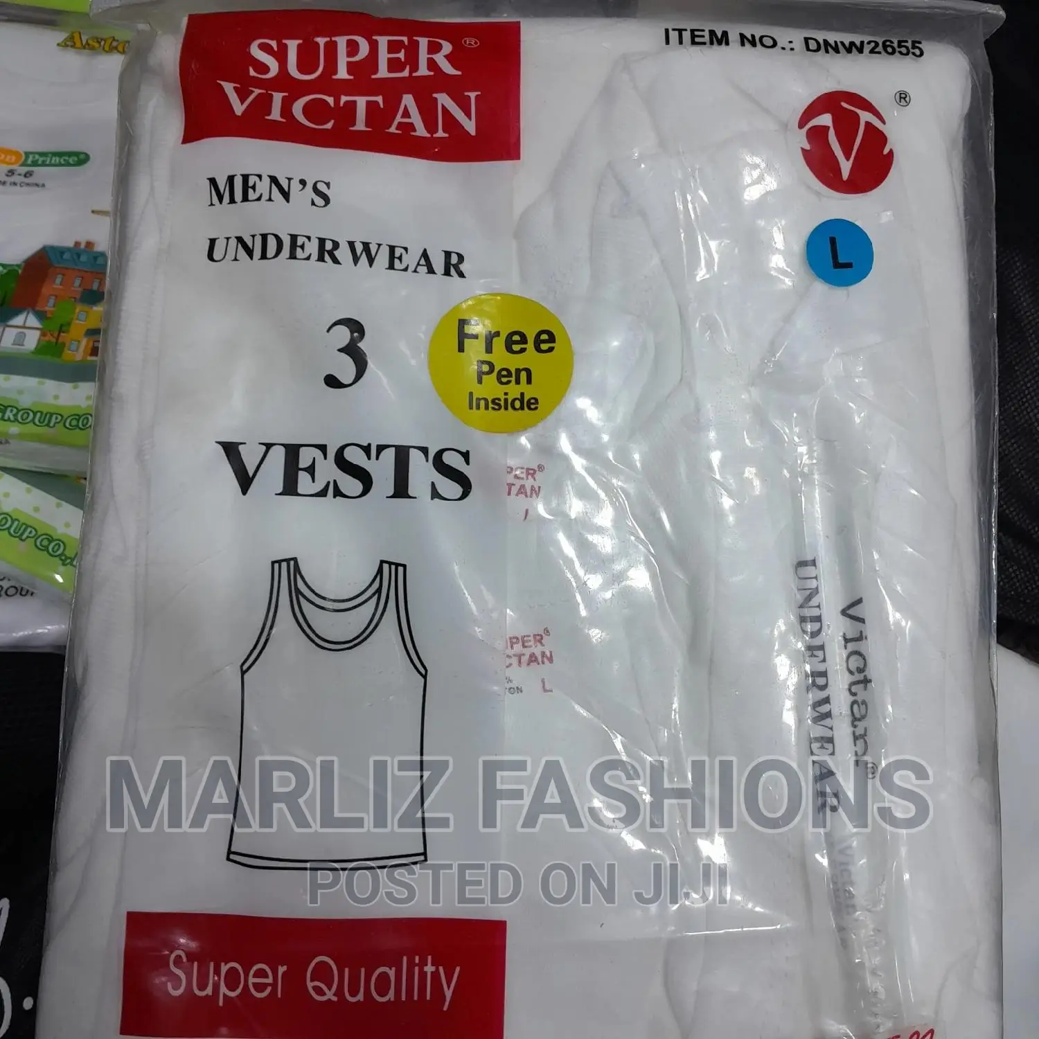 Yarrison Men's Vest (3pieces)