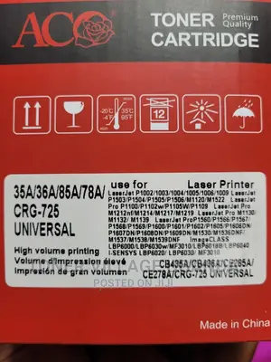Hp 85A Toner Cartridge for Use in Hp P1102W P1132 M1212NF