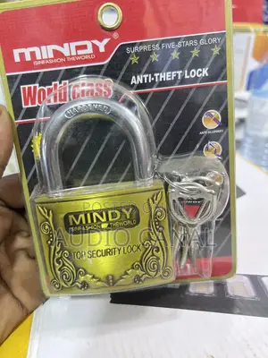 Mindy Stainless Steel Body Top Security Padlock