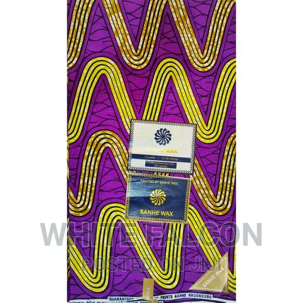 Kitenge-Sanhe Wax 6 Yards, Chitenge / Kitengye