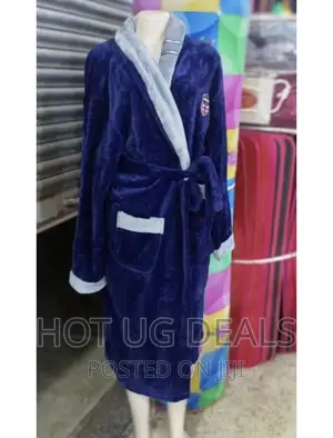 Unisex Cotton Bathrobe With Varying Designs