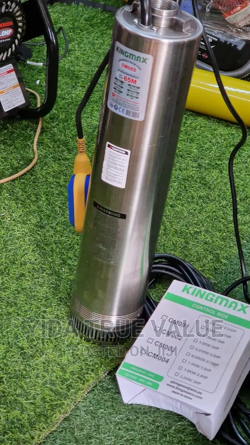 Water Pump 65m Kingmax Brand With A Control Box