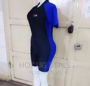 Unisex Adults Swimming Costume Wear - Blue Multiple Designs