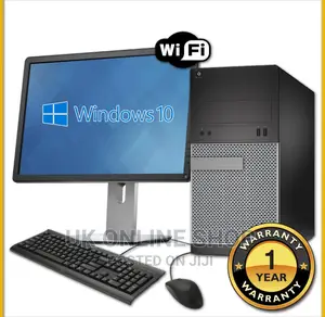 New Desktop Computer Dell OptiPlex 3010 4GB Intel Core I5 HDD 500GB