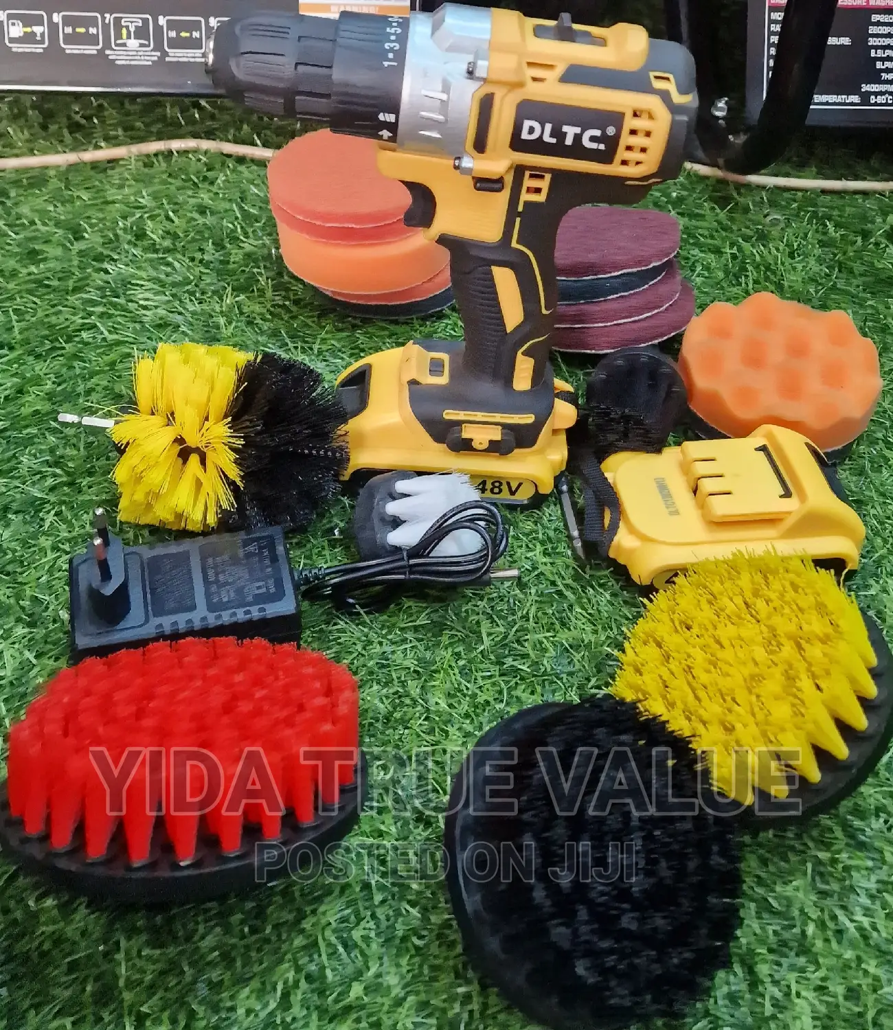 Drill Brush Set Heavy Duty
