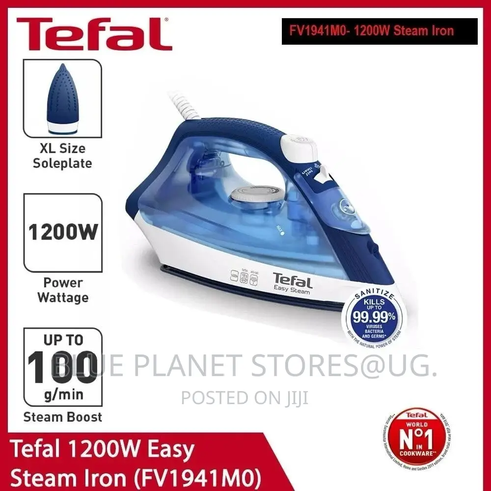 TEFAL "Easy Steam" Flat Irons \\ 1200w \\ FV1941M0
