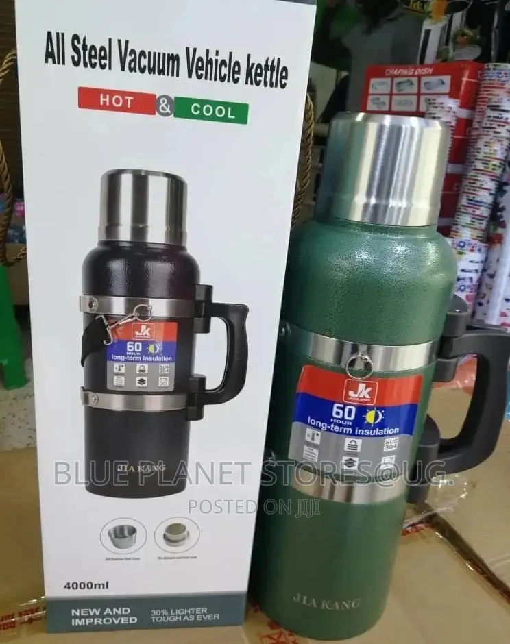 JIAKANG 4.0l/4000ml Steel Vaccum Kettle/Flask \\ HOT or COLD